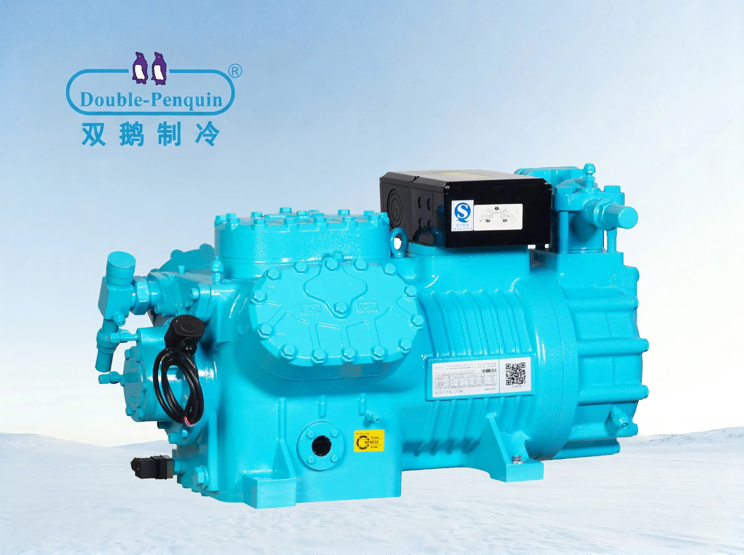 Blait Semi-Hermetic Piston Compressors (Single & Two-Stage)